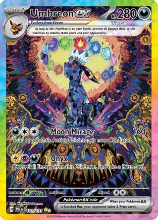 Umbreon card from the collection