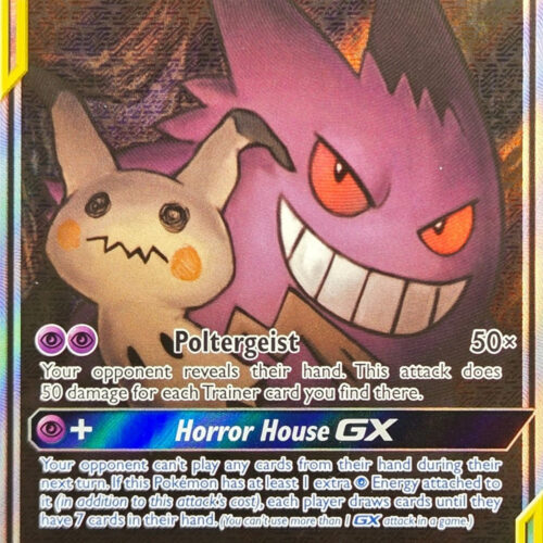 Gengar & Mimikyu GX - 165/181 - Team Up Alternate Full Art (Lightly Played)